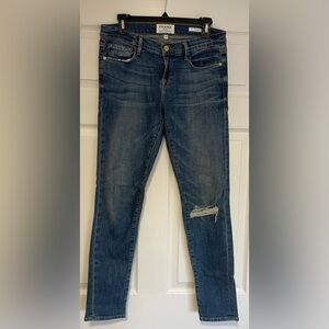 FRAME LE GARÇON Boyfriend Cut Jeans With Relaxed Skinny Leg . Size 25.